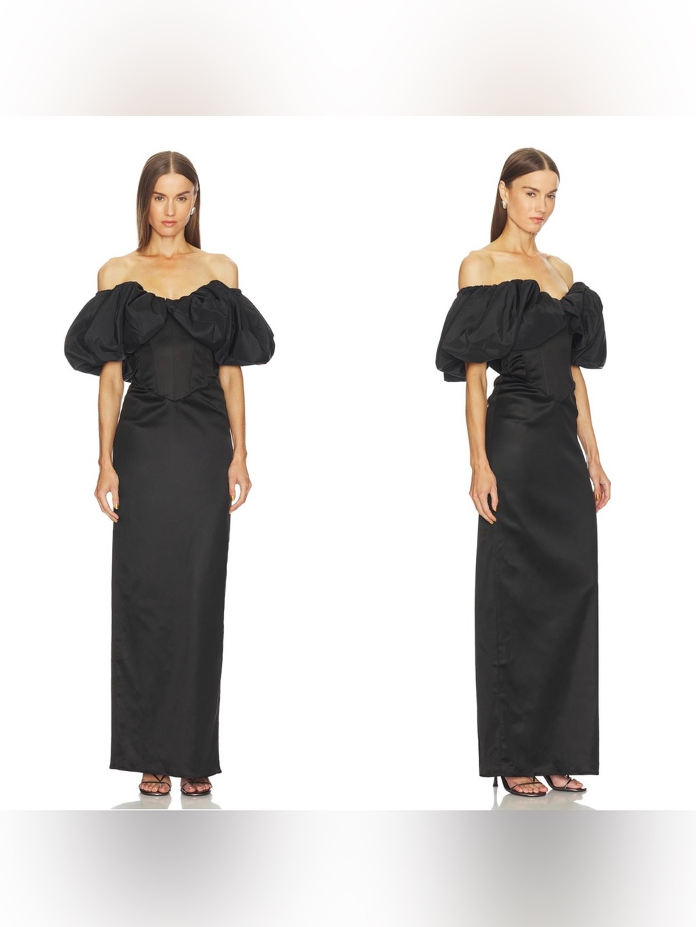 NWT Michael Costello × REVOLVE Ninove Maxi Dress in Black